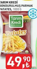 TARIM KREDİ DONDURULMUŞ PARMAK PATATES 1000 G TARIM KREDİ DONDURULMUŞ PARMAK PATATES 1000 G
